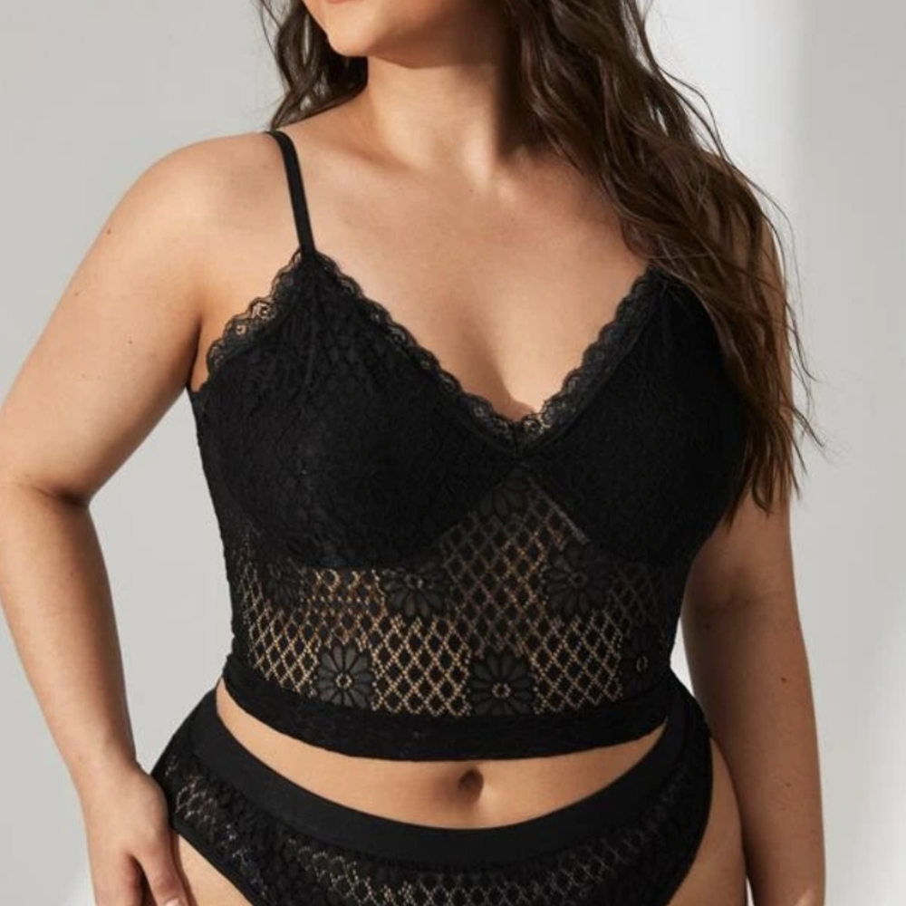 Black Lace Bralette